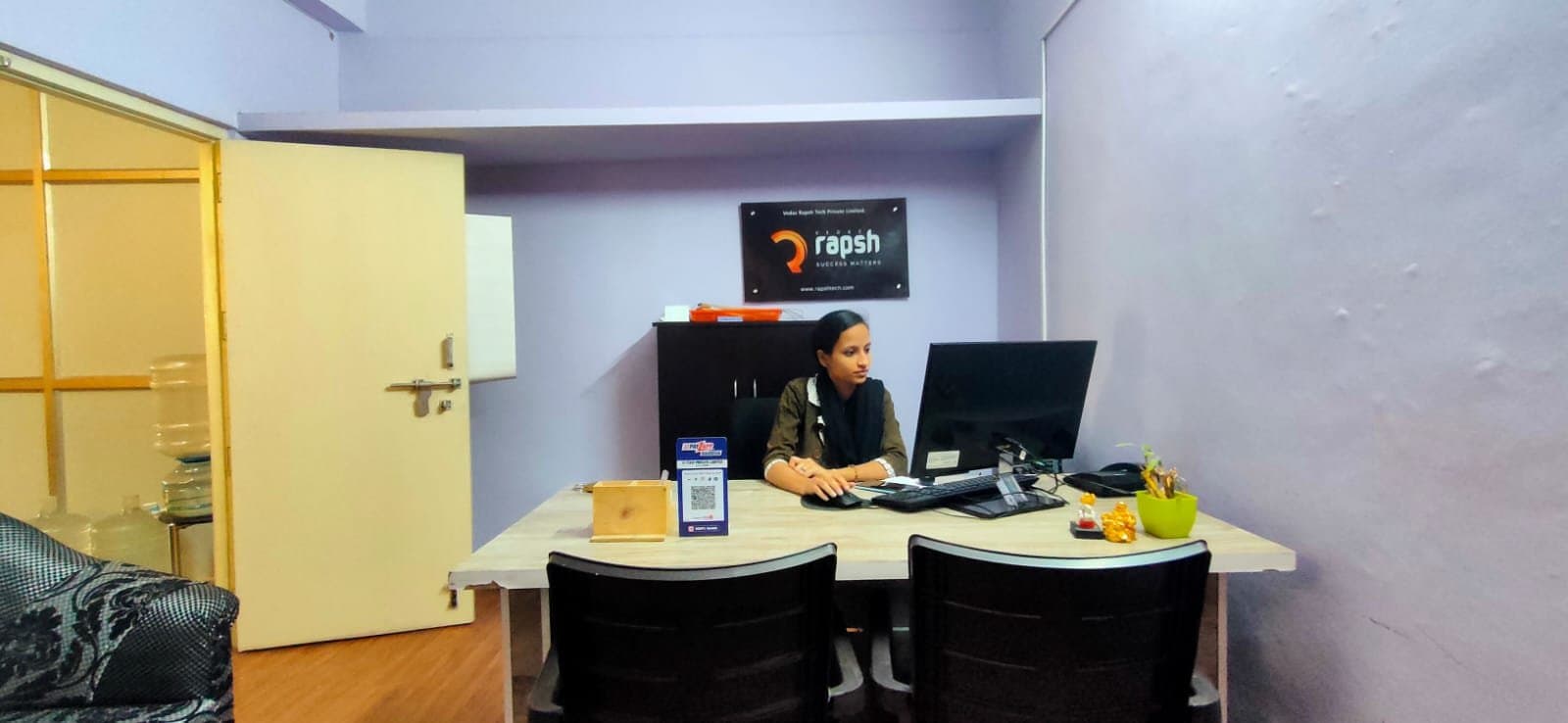 Inside PAP Academy's training facility